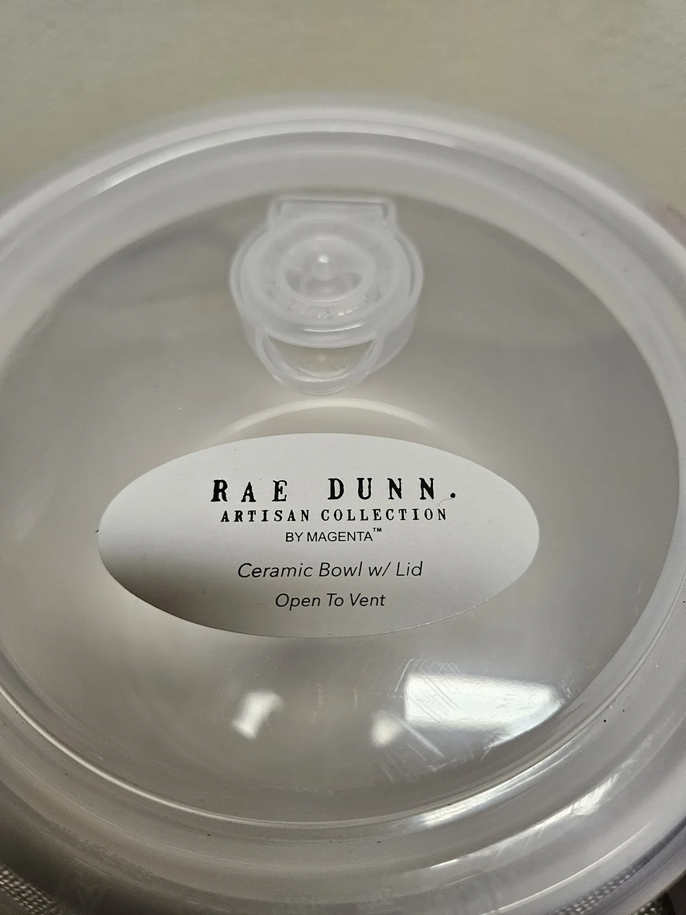 Rae Dunn Storage Bowl VEGGIES